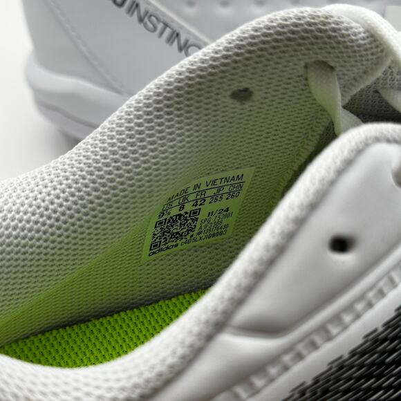 Adidas Adizero MD IF3366 Wms 9.5 White/Black Softball Cleats - Picture 9 of 9